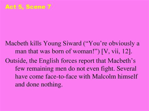 macbeth act 5 scene 7|macbeth kills young siward.